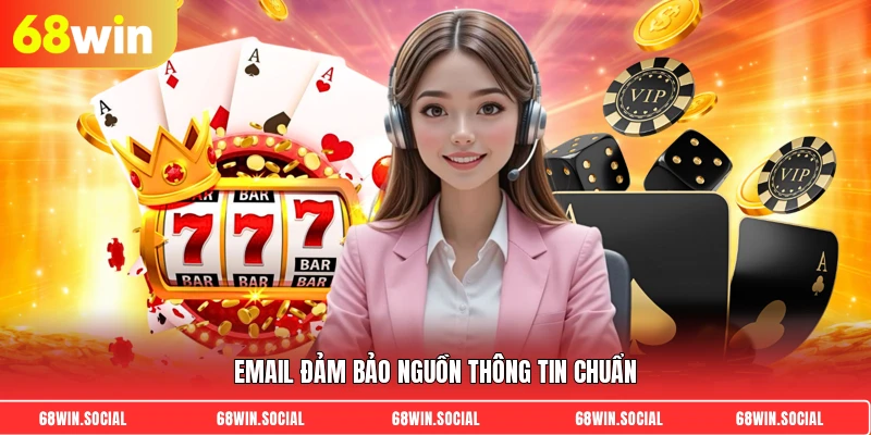 Email đảm bảo nguồn thông tin chuẩn
