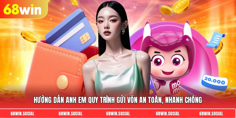 Hướng dẫn anh em quy trình gửi vốn an toàn, nhanh chóng
