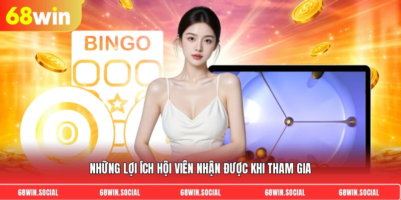 Những lợi ích hội viên nhận được khi tham gia