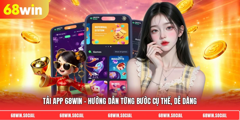 Tải app 68win - hướng dẫn từng bước cụ thể, dễ dàng